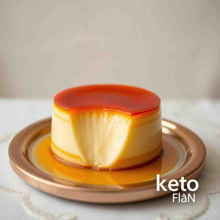 Keto Kesio Flan - Your Low Carb Keto Meal Prep Dessert